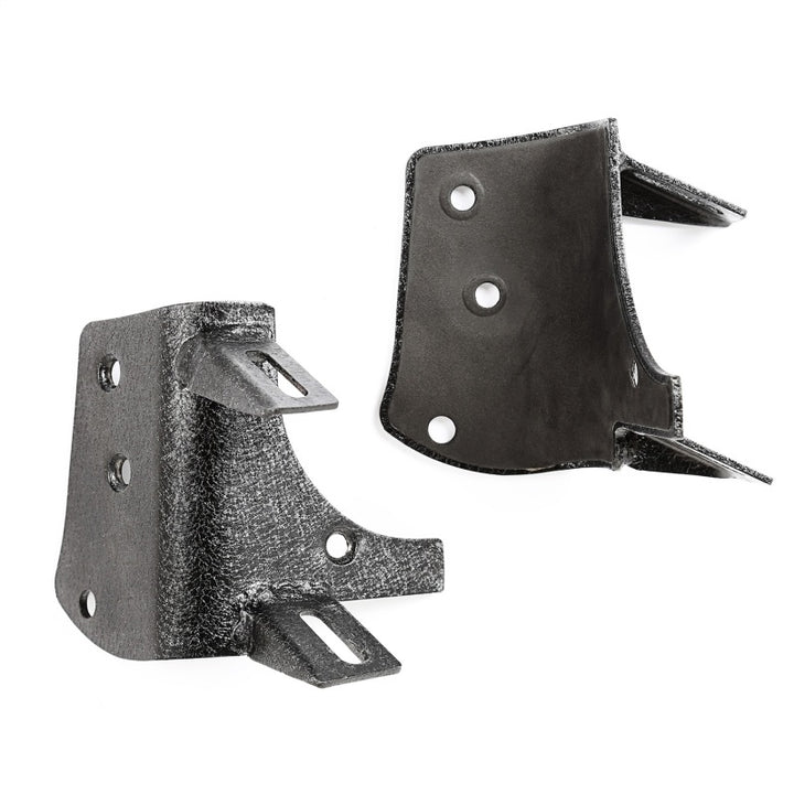 Rugged Ridge 97-06 Jeep Wrangler TJ Textured Black Dual A-Pillar Light Mount - Bull Strap