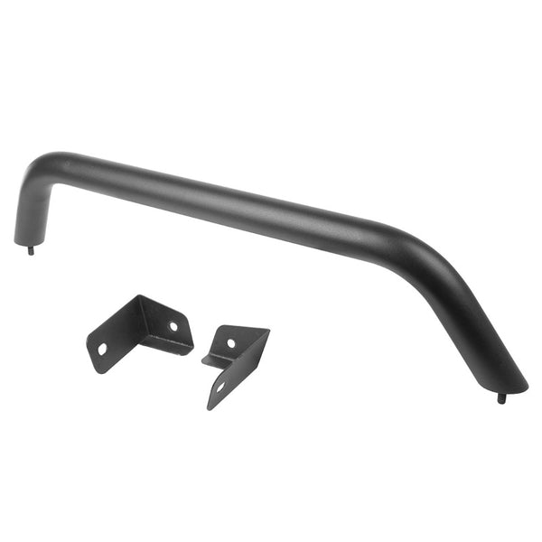 Rugged Ridge Arcus Front Bumper Tube Overrider Black 18-20 Jeep Wrangler JL - Bull Strap