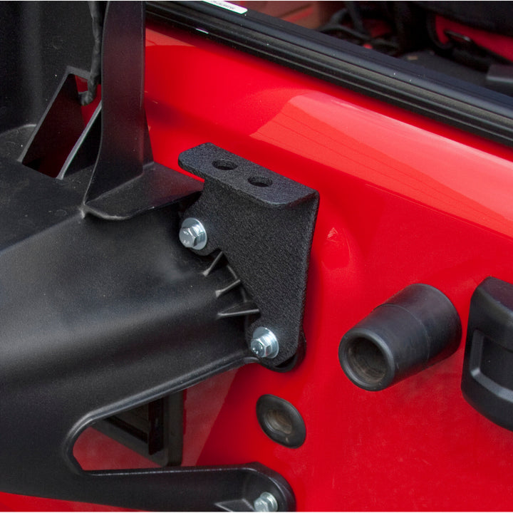 Rugged Ridge CB Antenna Mount 07-18 Jeep Wrangler - Bull Strap