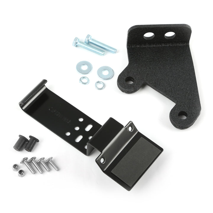 Rugged Ridge CB Radio & Antenna Mount Kit 07-18 Jeep Wrangler - Bull Strap