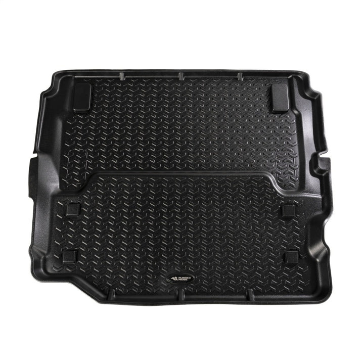 Rugged Ridge Cargo Liner Full Black 18-20 Jeep Wrangler JL 2 Dr - Bull Strap