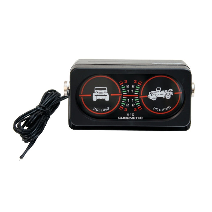 Rugged Ridge Clinometer with Light - Bull Strap