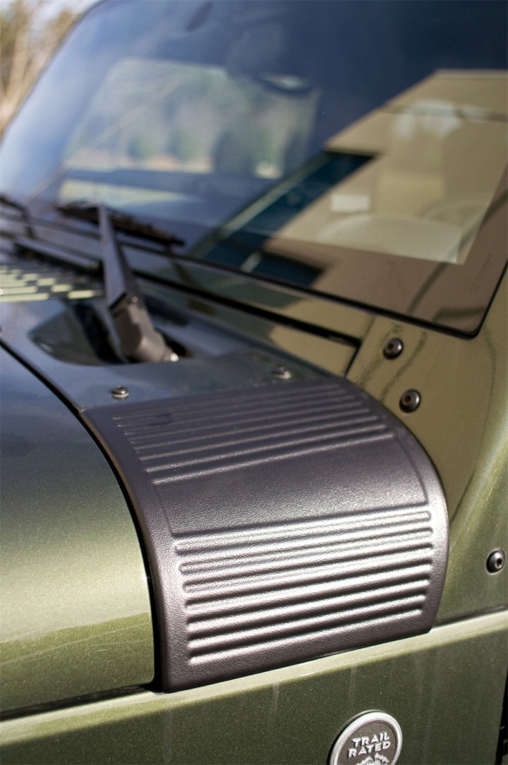 Rugged Ridge Cowl Body Armor 07-18 Jeep Wrangler - Bull Strap