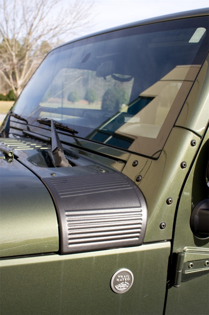 Rugged Ridge Cowl Body Armor 07-18 Jeep Wrangler - Bull Strap