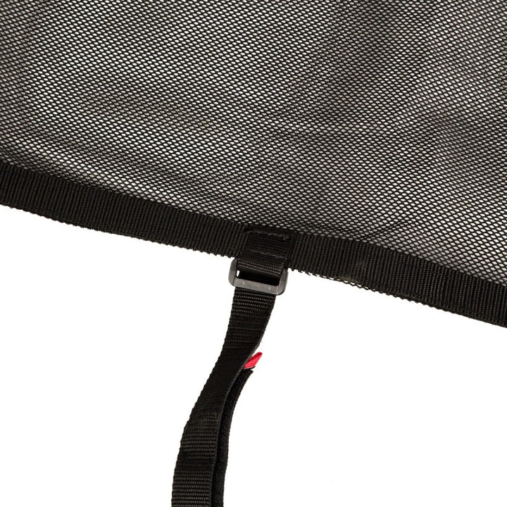 Rugged Ridge Eclipse Sun Shade Black Full 18-20 Jeep Wrangler JL 4-Dr - Bull Strap