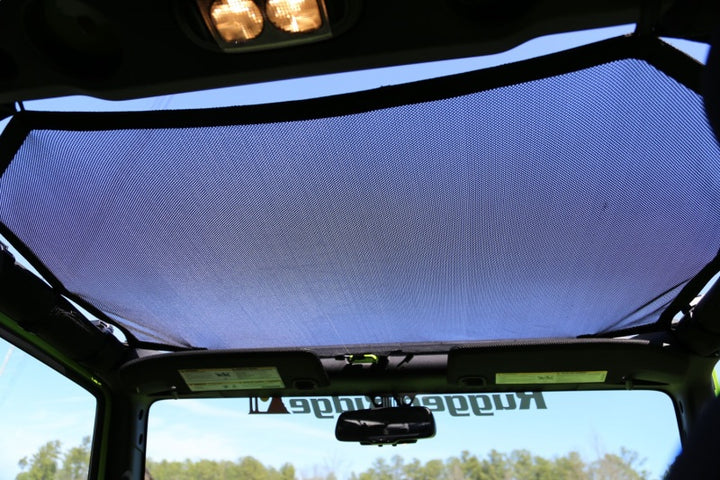 Rugged Ridge Eclipse Sun Shade Front 07-18 Jeep Wrangler JK - Bull Strap
