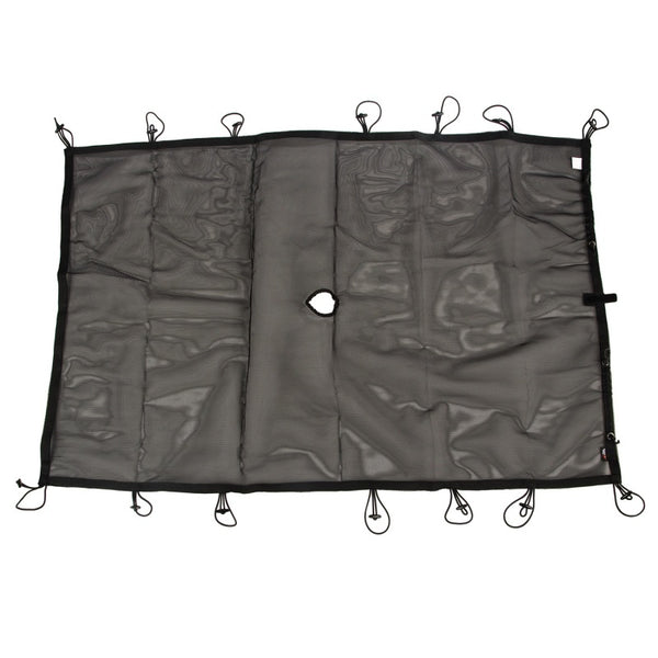 Rugged Ridge Eclipse Sun Shade Full 04-06 Jeep Wrangler Unl LJ - Bull Strap