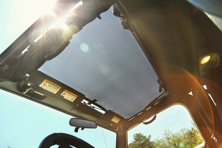 Rugged Ridge Eclipse Sun Shade Full 04-06 Jeep Wrangler Unl LJ - Bull Strap