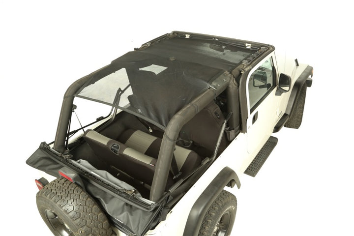Rugged Ridge Eclipse Sun Shade Full 04-06 Jeep Wrangler Unl LJ - Bull Strap