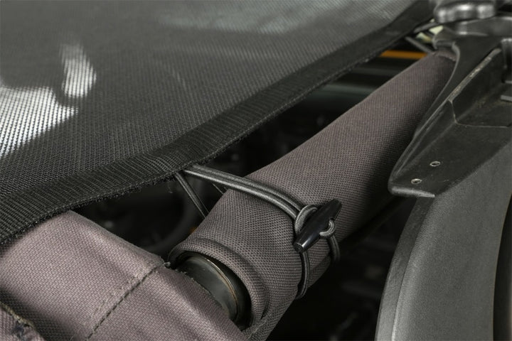 Rugged Ridge Eclipse Sun Shade Full 04-06 Jeep Wrangler Unl LJ - Bull Strap