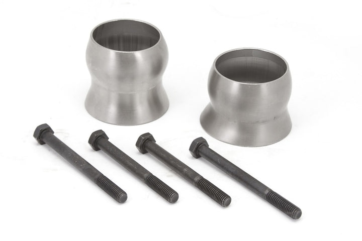 Rugged Ridge Exhaust Spacer Kit 12-18 Jeep Wrangler JK - Bull Strap