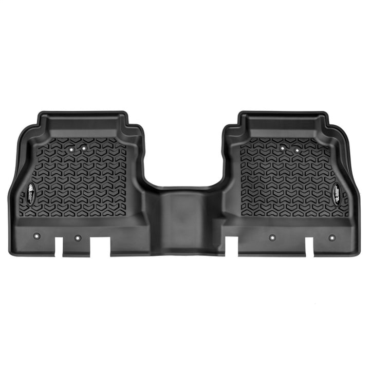 Rugged Ridge Floor Liner Kit Black F/R 20-21 Jeep Gladiator (JT) - Bull Strap