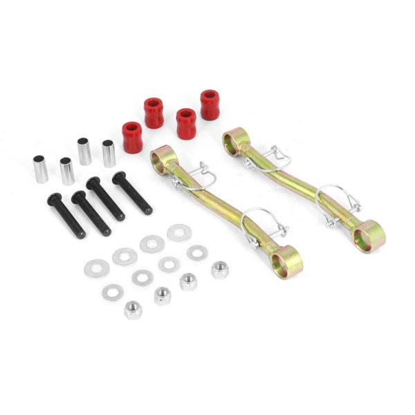 Rugged Ridge Front Sway Bar End Links 4 Inch Lift 07-18 Jeep Wrangler - Bull Strap