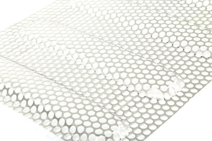 Rugged Ridge Grille Insert Satin Stainless 07-18 Jeep Wrangler - Bull Strap