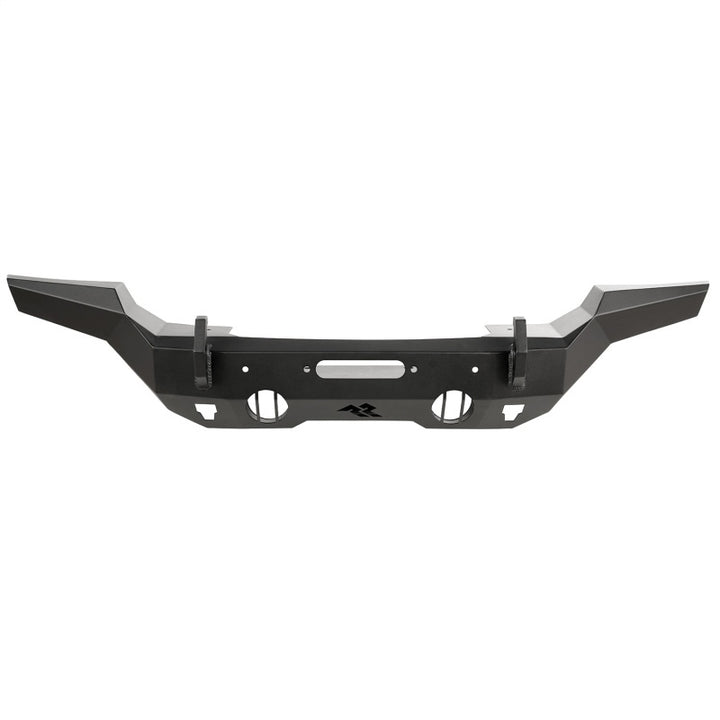Rugged Ridge HD Bumper Full Width Front 07-18 Jeep Wrangler JK 18-20 Jeep Wrangler JL 2020 JT - Bull Strap