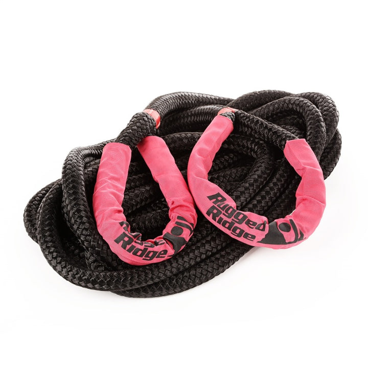 Rugged Ridge Kinetic Recovery Rope with Cinch Storage Bag - Bull Strap