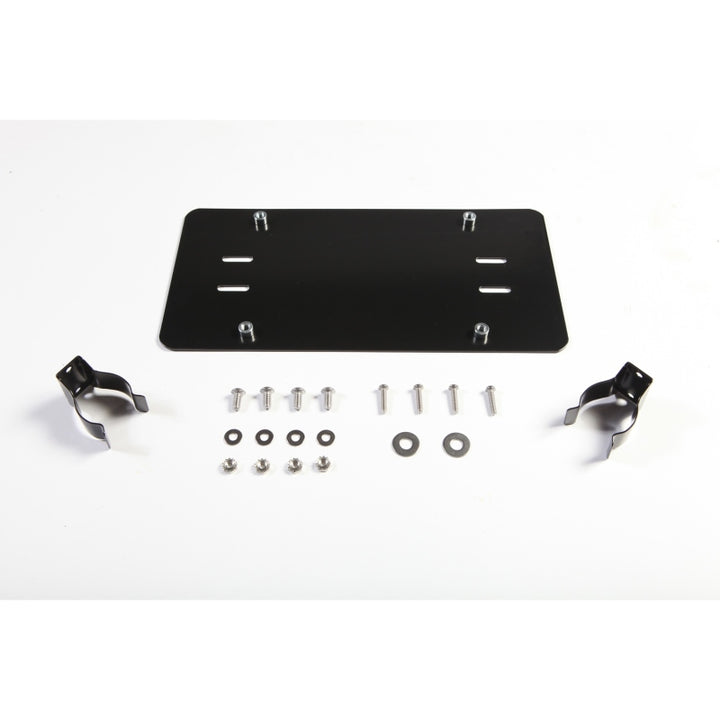 Rugged Ridge License Plate Mounting Bracket for Roller Fairlead - Bull Strap