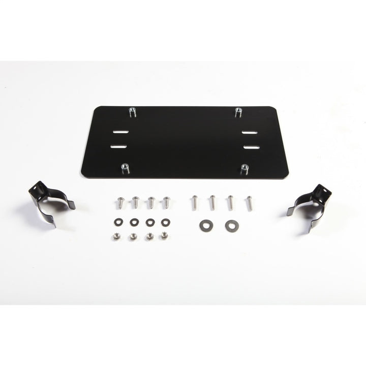 Rugged Ridge License Plate Mounting Bracket for Roller Fairlead - Bull Strap