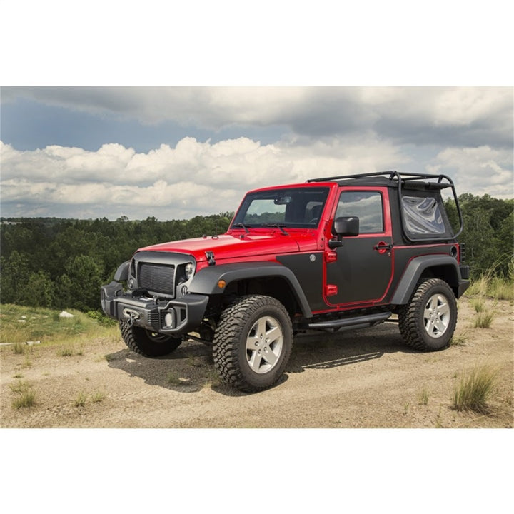 Rugged Ridge Magnetic Protection Panel kit 2-Dr07-18 Jeep Wrangler - Bull Strap