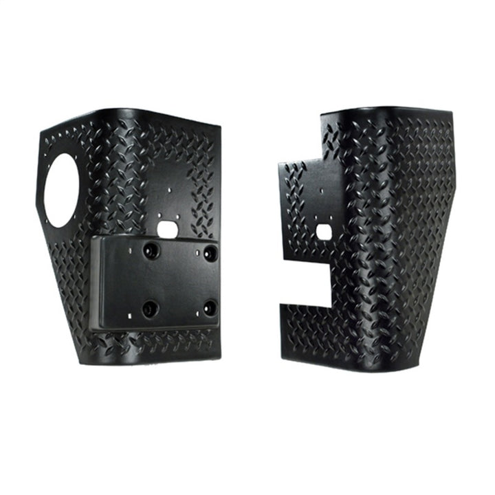 Rugged Ridge Rear Corner Guards Body Armor 97-06 Jeep Wrangler TJ - Bull Strap