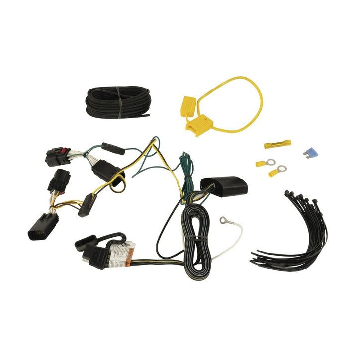 Rugged Ridge Receiver Hitch Kit w/ Wiring Harness 18-20 Jeep Wrangler JL - Bull Strap
