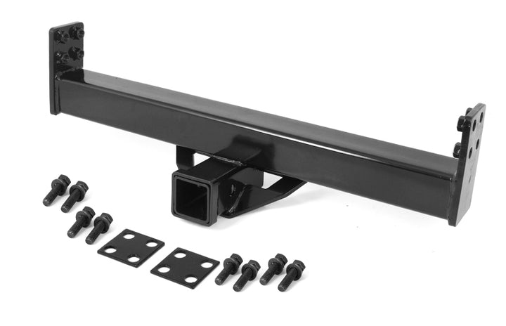 Rugged Ridge ReceiverHitch XHD Rear Bumper 76-06 Jeep CJ / Jeep Wrangler - Bull Strap