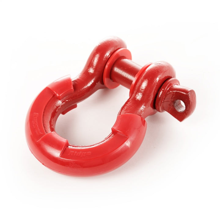 Rugged Ridge Red 7/8in D-Ring Isolator Kit - Bull Strap