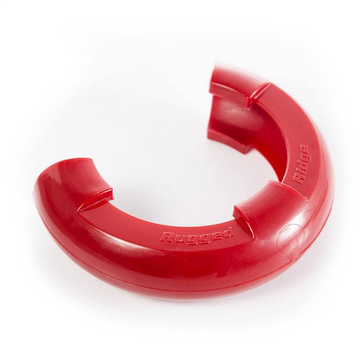 Rugged Ridge Red 7/8in D-Ring Isolator Kit - Bull Strap