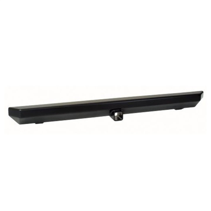 Rugged Ridge Rock Crawler Rear Bumper 2-In Hitch 87-06 Jeep Wrangler - Bull Strap