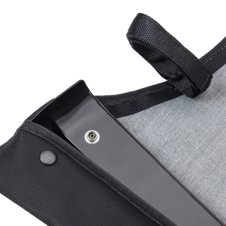 Rugged Ridge Savannah Brief Top Diamond Black 10-18 Jeep Wrangler JL 2-Door - Bull Strap