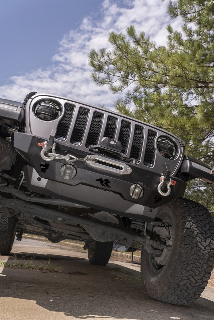 Rugged Ridge Skid Plate Front 18-20 Jeep Wrangler JL - Bull Strap
