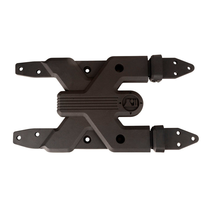 Rugged Ridge Spartacus HD Tire Carrier Hinge Casting 18-20 Jeep Wrangler JL - Bull Strap