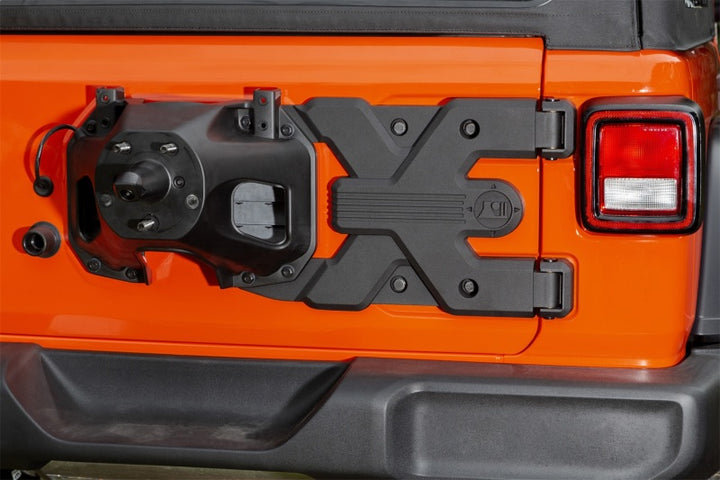 Rugged Ridge Spartacus HD Tire Carrier Hinge Casting 18-20 Jeep Wrangler JL - Bull Strap