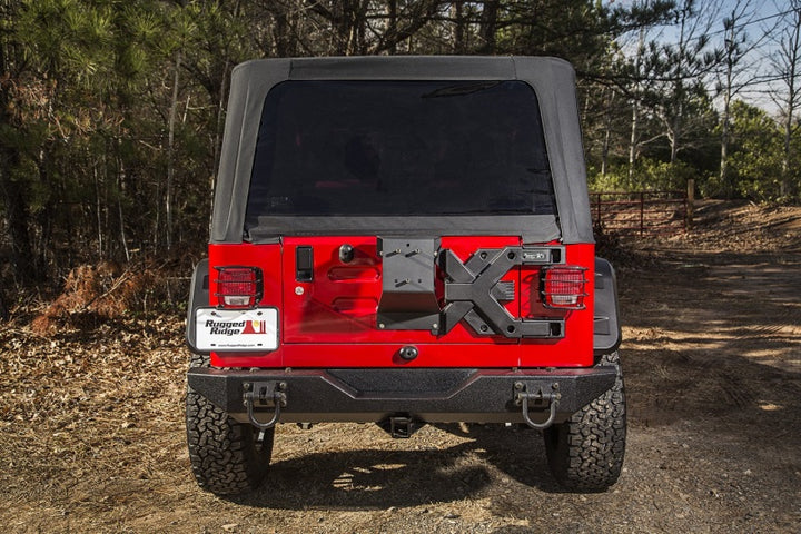 Rugged Ridge Spartacus HD Tire Carrier Hinge Casting 97-06 TJ - Bull Strap