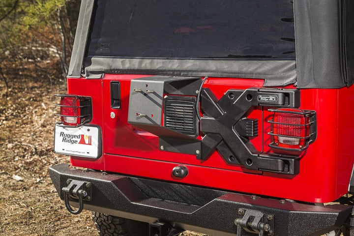 Rugged Ridge Spartacus HD Tire Carrier Hinge Casting 97-06 TJ - Bull Strap
