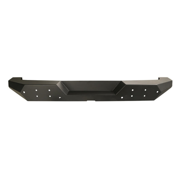 Rugged Ridge Spartan Rear Bumper Full Width 18-20 Jeep Wrangler JL - Bull Strap