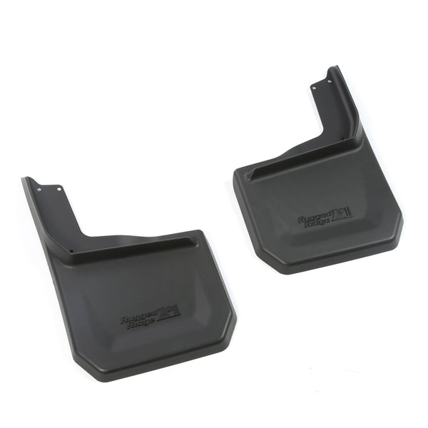 Rugged Ridge Splash Guard Kit Rear 07-18 Jeep Wrangler JK - Bull Strap