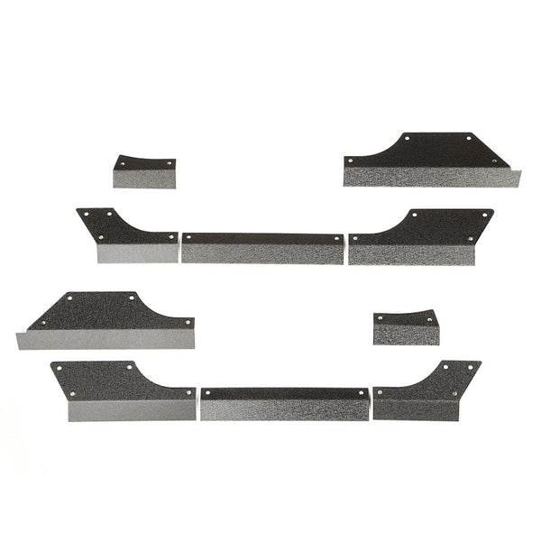 Rugged Ridge Steel Body Armor Cladding 07-18 Jeep Wrangler JK - Bull Strap