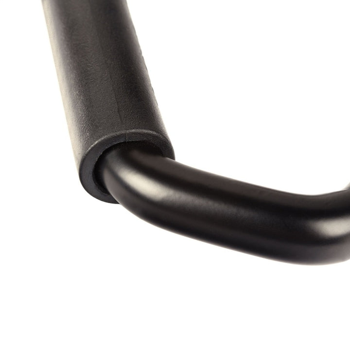 Rugged Ridge Steel Grab Handles Front Pair Black 07-18 Jeep Wrangler JK/JKU - Bull Strap