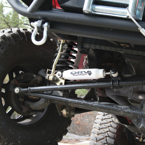 Rugged Ridge Steering Stabilizer 55-86 Jeep CJ - Bull Strap