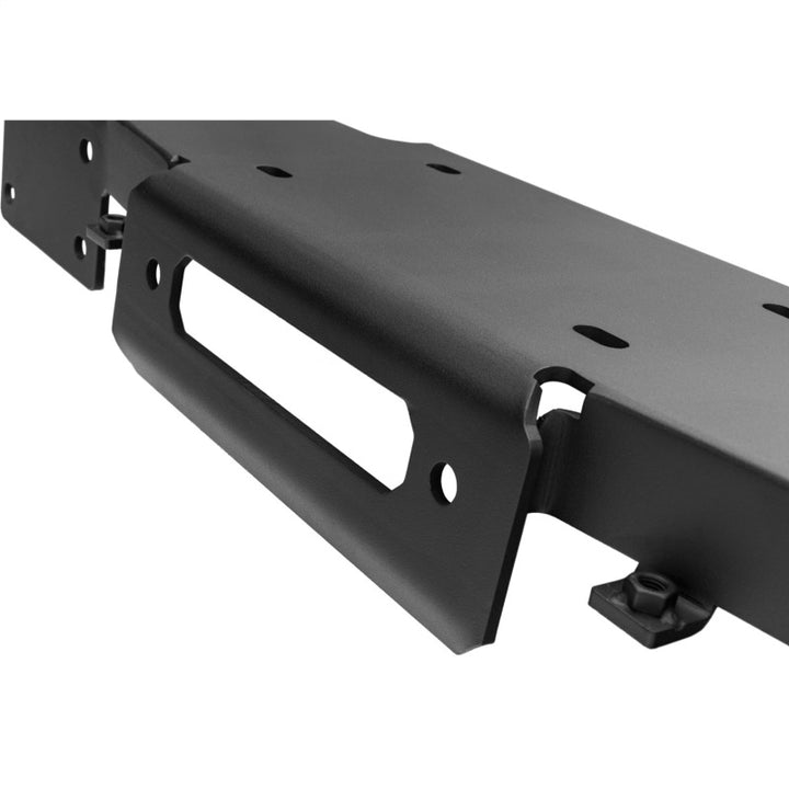 Rugged Ridge Stubby Venator Front Bumper 18-20 Jeep Wrangler JL/JT - Bull Strap