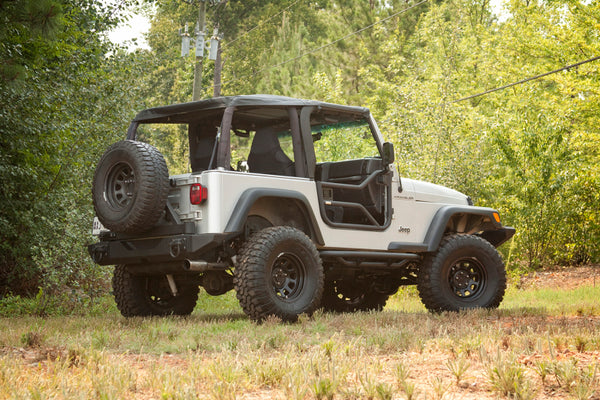 Rugged Ridge Tube Doors Locking 97-06 Jeep Wrangler TJ - Bull Strap