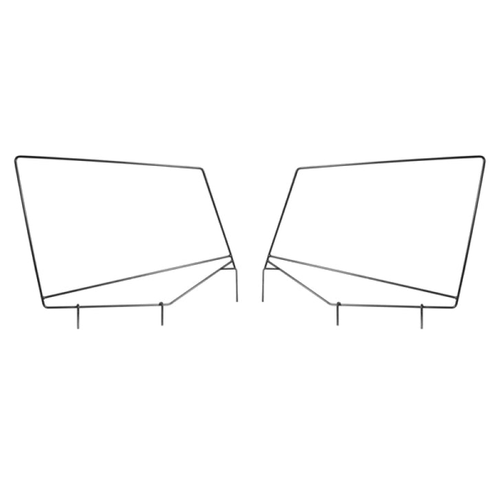 Rugged Ridge Upper Door Skin Frames 87-95 Jeep Wrangler YJ - Bull Strap