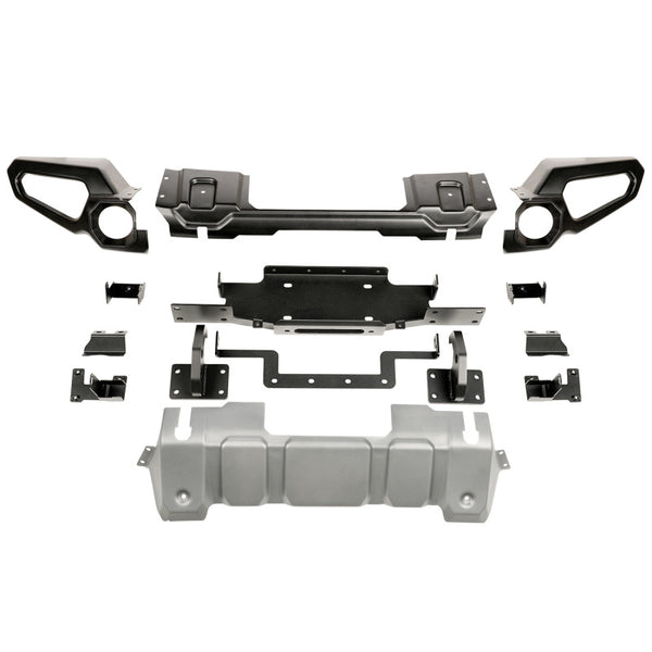 Rugged Ridge Venator Front Bumper 18-20 Jeep Wrangler JL/JT - Bull Strap