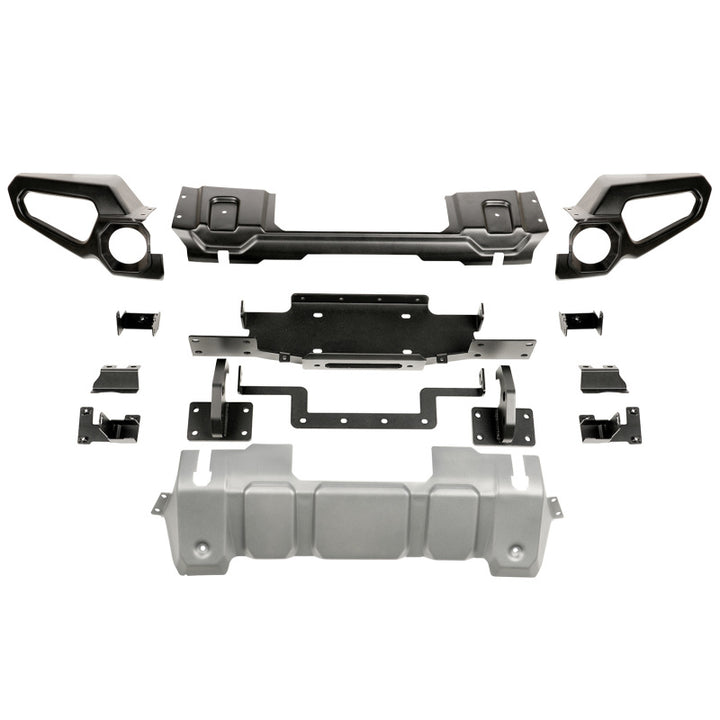 Rugged Ridge Venator Front Bumper 18-20 Jeep Wrangler JL/JT - Bull Strap
