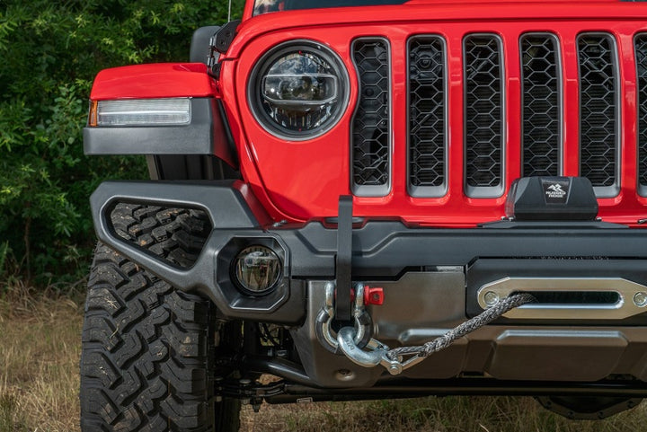 Rugged Ridge Venator Front Bumper 18-20 Jeep Wrangler JL/JT - Bull Strap