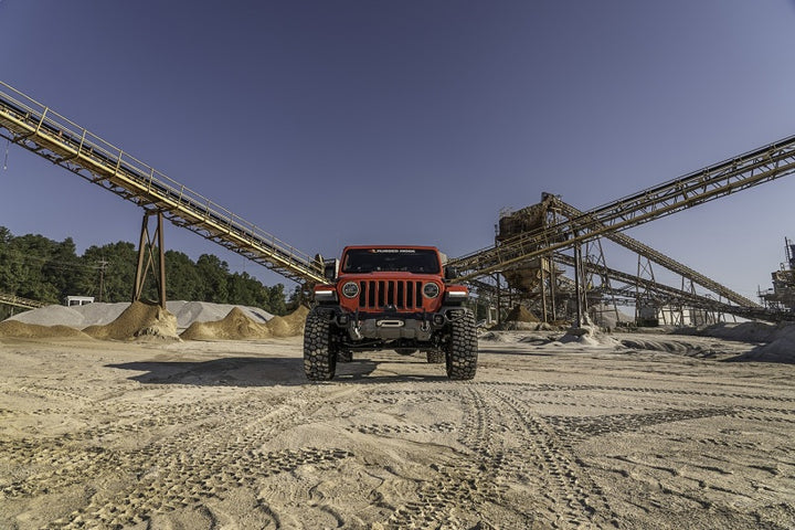 Rugged Ridge Venator Front Bumper 18-20 Jeep Wrangler JL/JT - Bull Strap