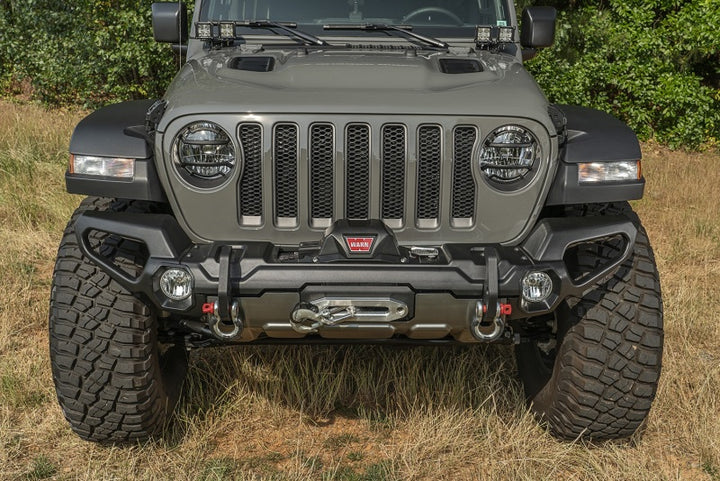 Rugged Ridge Venator Front Bumper 18-20 Jeep Wrangler JL/JT - Bull Strap