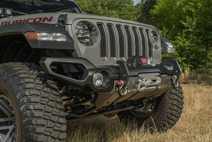 Rugged Ridge Venator Front Bumper 18-20 Jeep Wrangler JL/JT - Bull Strap