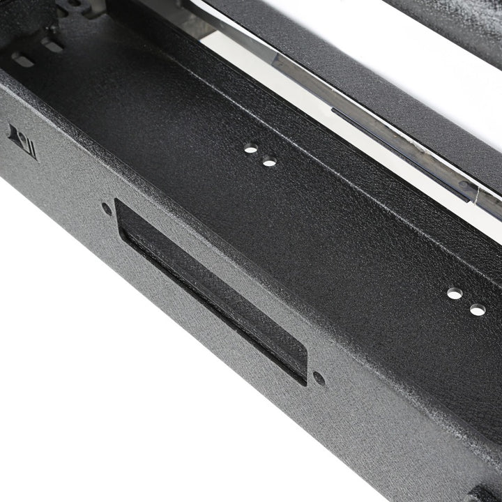 Rugged Ridge XHD Bumper Kit Overrider Ft 76-06 CJ/Jeep Wrangler - Bull Strap